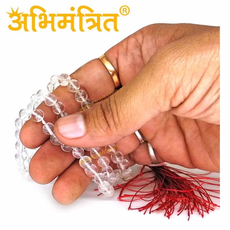 11 Amazing Benefits Of Sphatik Mala Abhimantrit Abhimantrit