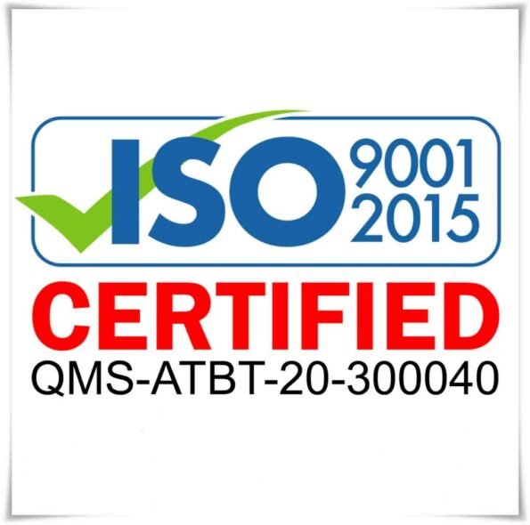 ISO Certified 9001 - 2015