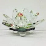 Abhimantrit Large Crystal Lotus Flower Feng Shui items