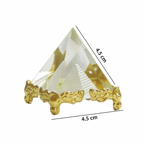 Original Crystal Pyramid Size