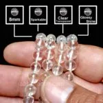 Sphatik Mala 108 Beads Certified | Goddess Lakshmi | Increase Focus, Cool Body and Calm the Mind - Image 3