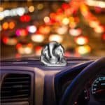 Buy Crystal Ganesh Idol for Car Dashboard Online at Best Price in India – Abhimantrit.com