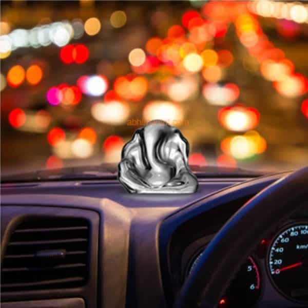 Crystal Ganesha Idol for Car Dashboard