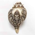Buy Ganesh Blowing Shankh @ Best Price Abhimantrit®