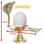 Buy White Narmadeshwar Shivling with Yoni Best Price Abhimantrit™