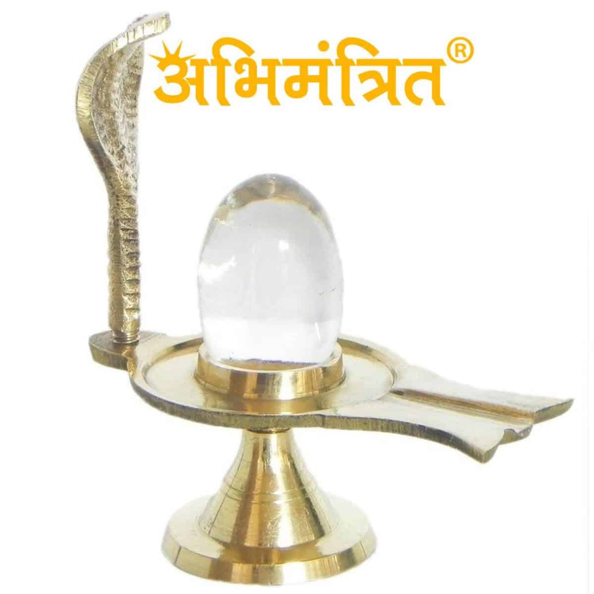 Buy Original Sphatik Shivling at Best Price Abhimantrit™