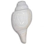 Ganesh Carving Big Size Blowing Shankh | buy online best price India – Abhimantrit.com