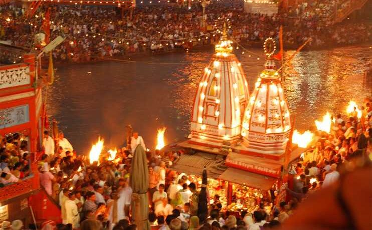 Ganga Aarti Timing In Haridwar At Har Ki Pauri Morning Evening 