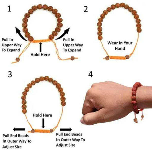 How to Wear Rudraksha Bracelet