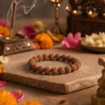 5 Mukhi Rudraksha Bracelet Certified | Lord Kalagni Rudra | Jupiter | Most Common All in One - Stretchable - Image 2