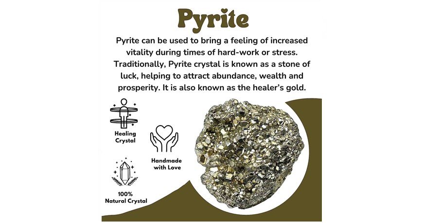 Top 20 Benefits of Pyrite Stone Abhimantrit®